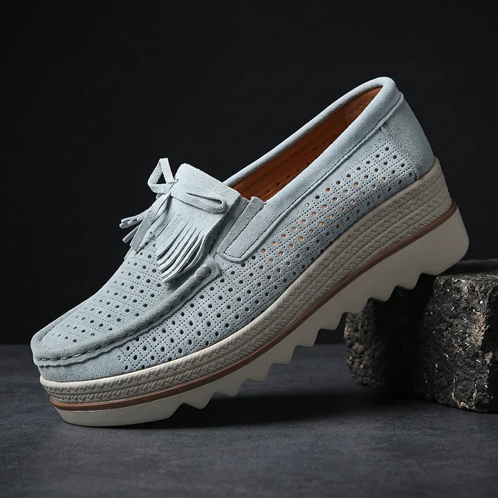Adeline Suede Loafers