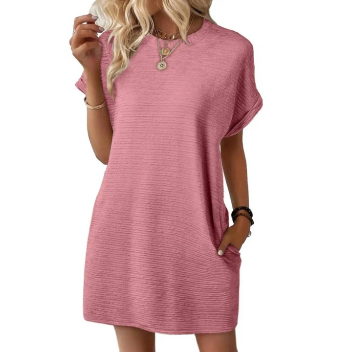 Elviaa - Elegant Mini Dress With Pocket