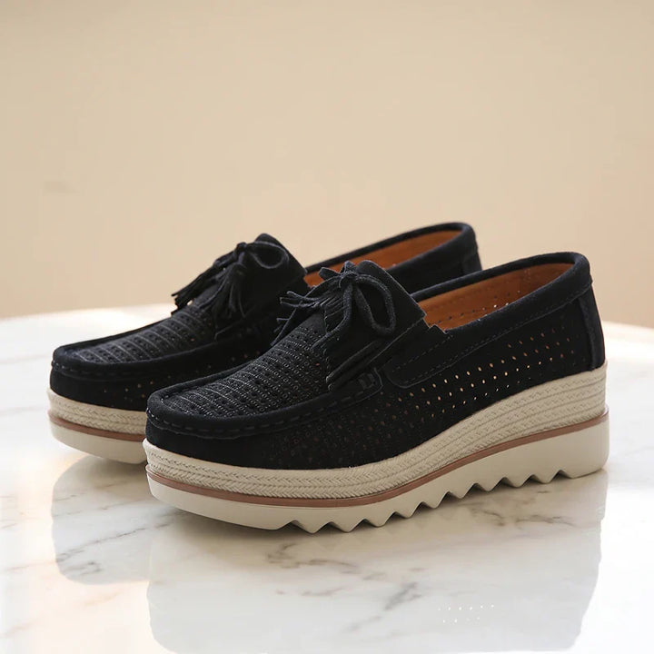 Adeline Suede Loafers