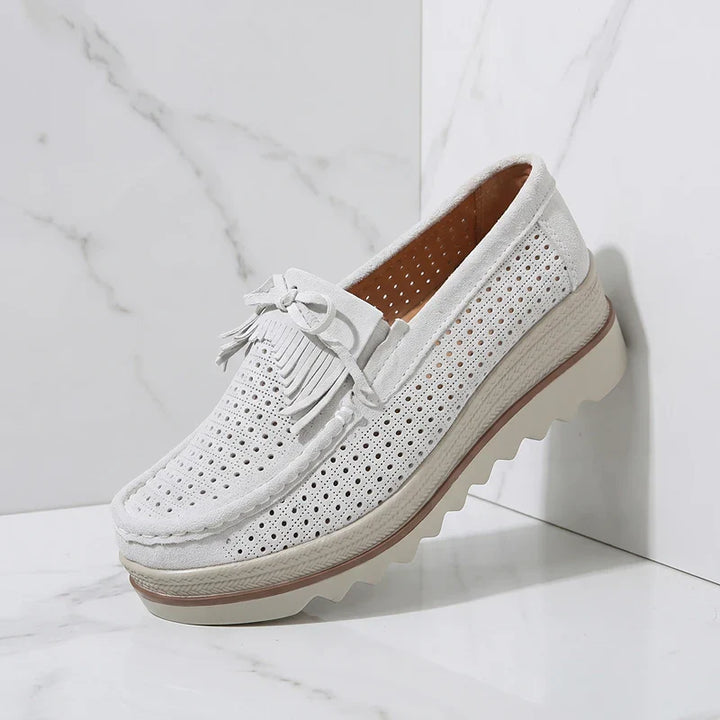 Adeline Suede Loafers