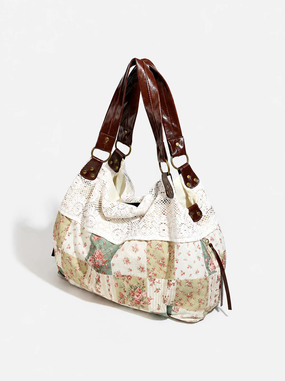 Patchwork Garden Tote Bag