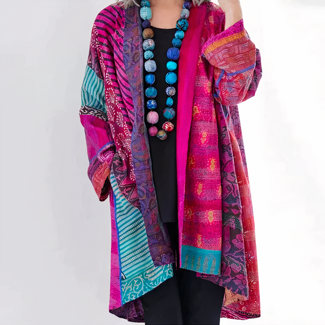 LUCILLE™ – Boho Print Vest for Women