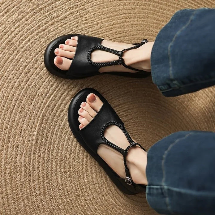 Maren Leather Sandals