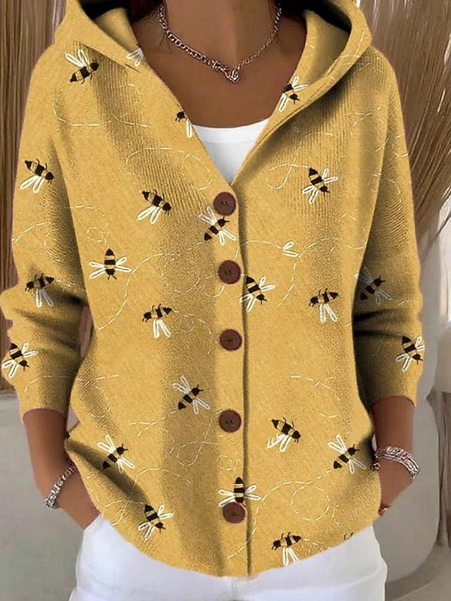 Evelyn | Artistic Warm Long Cardigan