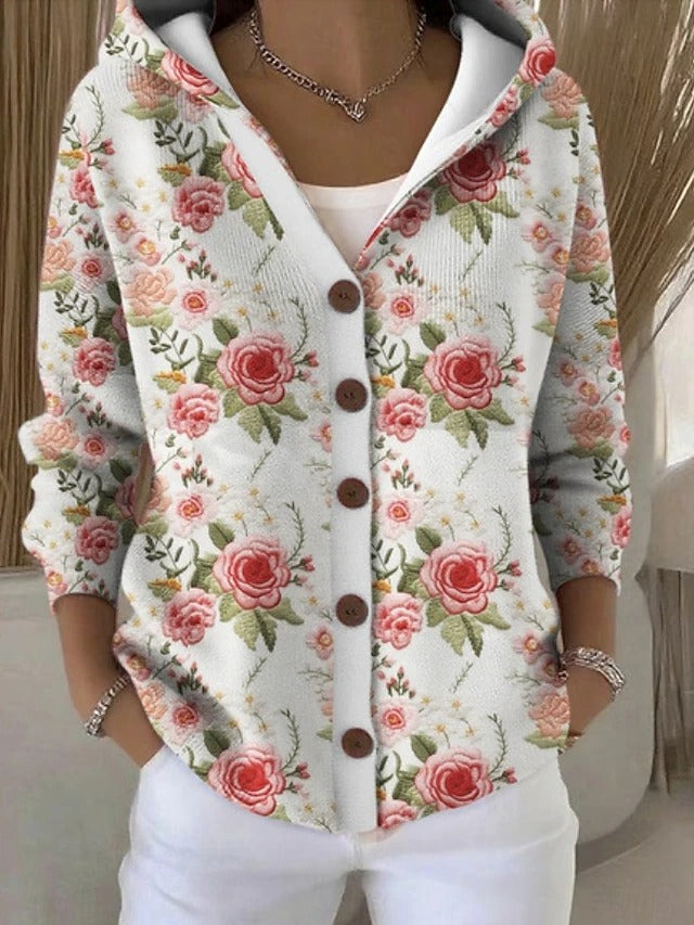 Evelyn | Artistic Warm Long Cardigan