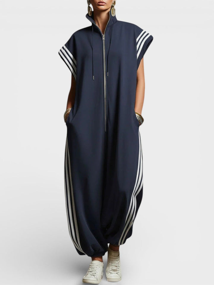 Colette | Zip Neck Jumpsuit