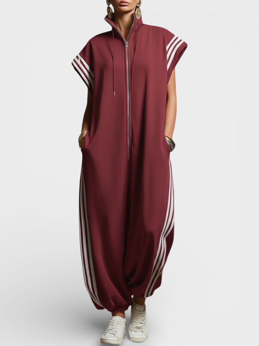 Colette | Zip Neck Jumpsuit