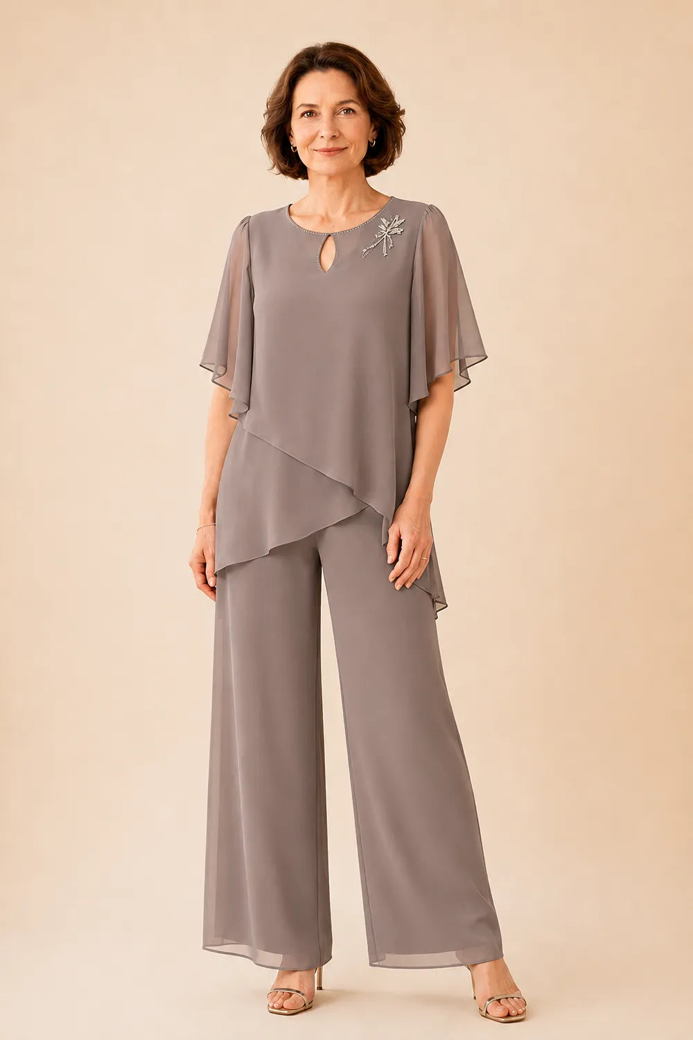 Ariella Two-Piece Layered Set