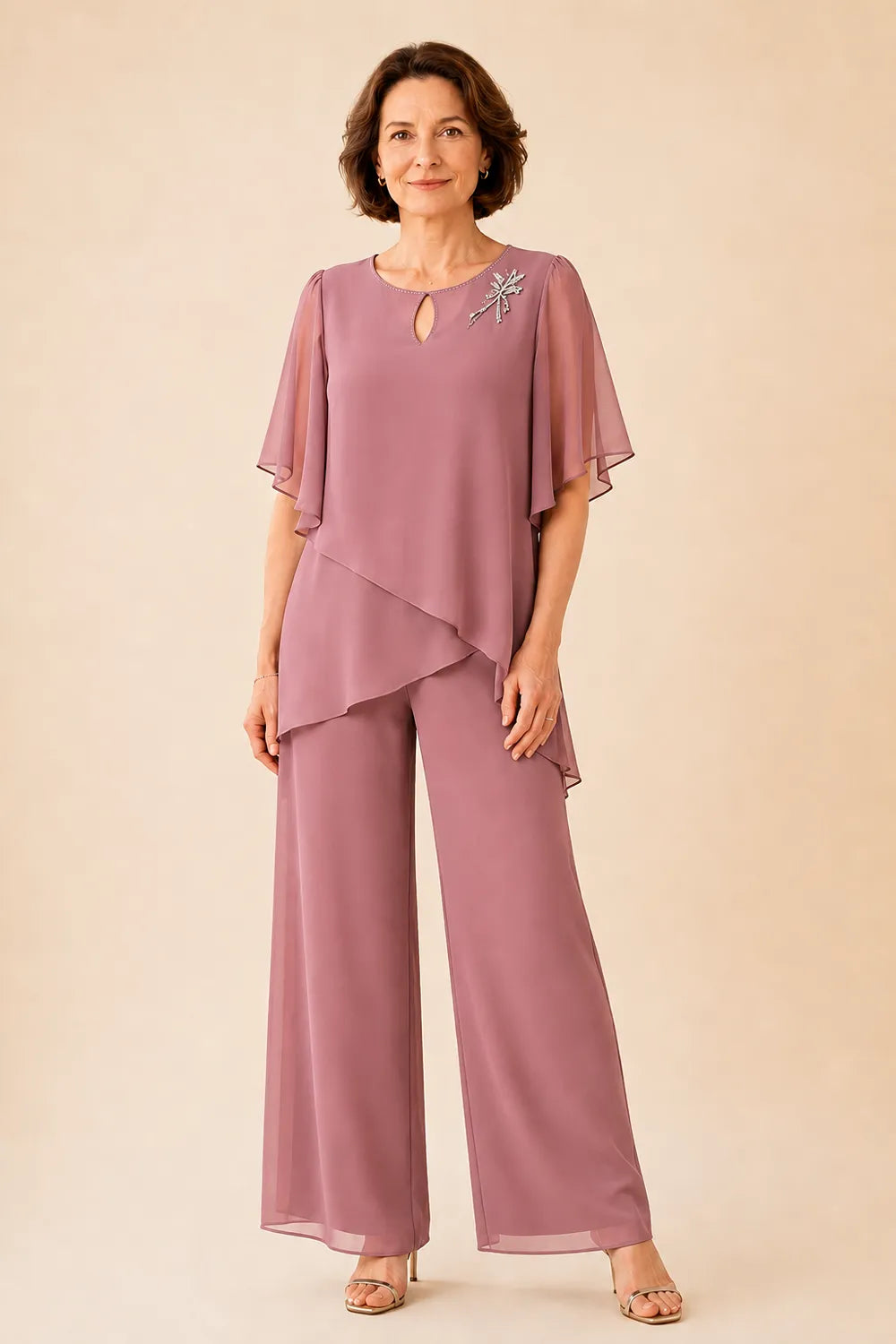Ariella Two-Piece Layered Set