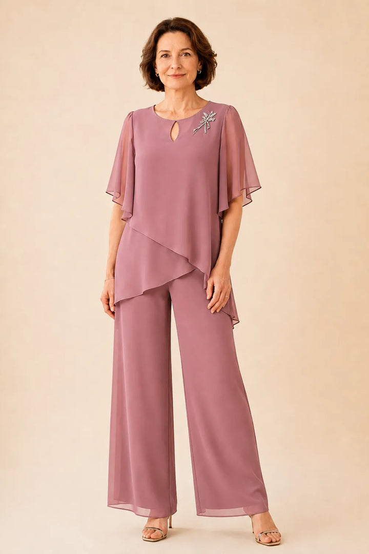 Ariella Two-Piece Layered Set
