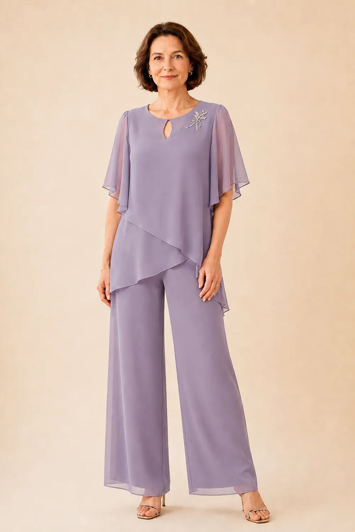 Ariella Two-Piece Layered Set