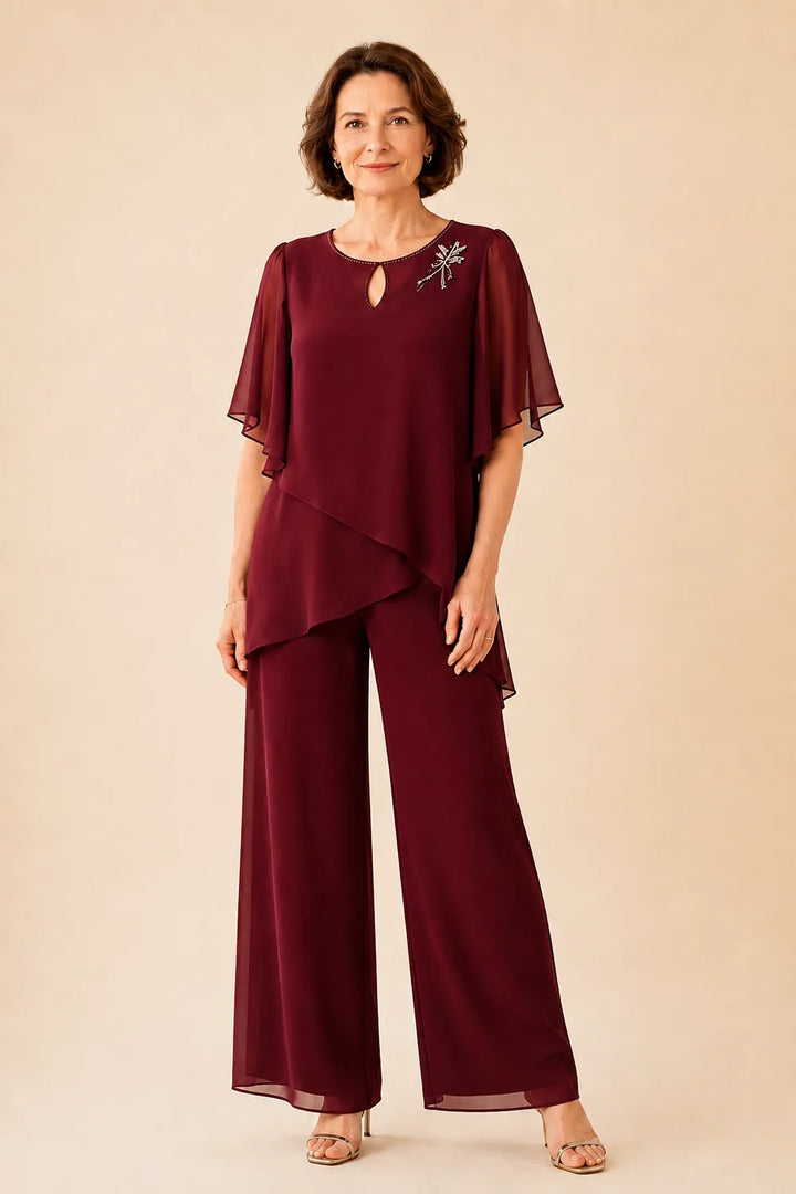 Ariella Two-Piece Layered Set
