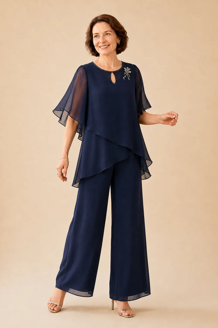 Ariella Two-Piece Layered Set